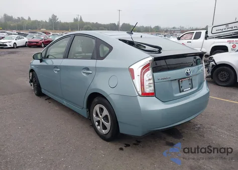 2013 Toyota Prius Three from USA, damaged, VIN JTDKN3DU4D5600053